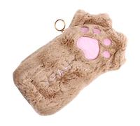 COHEALI Estuche de Peluche para Guardar Lápices Bolsa de Papelería Portátil para Niños Y Niñas Diseño Moderno de Gato de Dibujos Animados Estuche Y Contenedor para Lápices