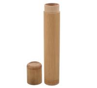 COHEALI Estuche para Cigarros de Bambú Portátil, Tubo Humidificador Sellado Cigarro, Caja de Almacenamiento para Viaje, Conservación Anti Humedad y Compacto, Accesorio Práctico