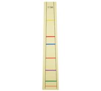 COHEALI Etiqueta Adhesiva para Violonchelo Pegatina Dedo del Violonchelo Papel Amarillo 1/2 Size Cello para Principiantes, Mejora la Técnica e Aprendizaje