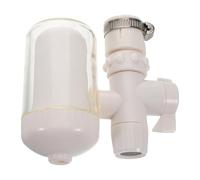 COHEALI Filtro de Agua Compacto para Grifo de Cocina en Plástico Blanco Boquilla Aireador, Fácil Instalación para Purificación en Baño y Agua Potable