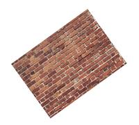 COHEALI Fotográfico de Pared Ladrillo Rojo Vintage Telón de de Poliéster para Fotografía para Retratos y Fiestas Resistente y Reutilizable