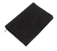 COHEALI Funda para Libro A5 de Tela Negra Lavable y Ligera, Funda Protectora Reutilizable para Cuadernos y Diarios en Escuela U Oficina Color Aleatorio