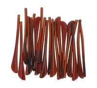 COHEALI Fundas para Patillas de Gafas Café 14 MM 10 Pares de Cubiertas Antideslizantes Orificio Redondo Soporte Cómodo para Orejas Protectores para Gafas de Sol y Uso Diario