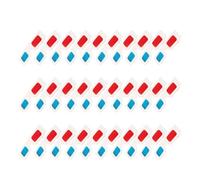 COHEALI Gafas 3D Anaglifo de Cartón en Tonos Claros Rojas y Azules, Desechables 30 Unidades, Tamaño Medio para Adultos, Gafas de Vídeo 3D para Cine, Juegos y DVD, Portátiles para Viaje