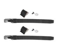 COHEALI Hebillas de Patín en Línea 2 Piezas con Tornillos y Clips Invertidos, Correas Ajustables de PVC Duraderas para Patines de Ruedas, Accesorios Aplicables para Patinaje en Pista