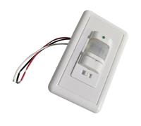 COHEALI Interruptor de Pared Detección Ajustable Sensor Infrarrojo de Movimiento Blanco para Lámparas LED y Fluorescentes Adecuado para Baños y Escaleras