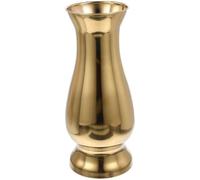 COHEALI Jarrón de Metal Dorado Florero Decorativo Moderno para Arreglos de Flores de Acero Inoxidable, Adecuado para Oficina y Decoración de Hogar