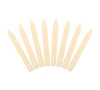 COHEALI Juego de 8 Herramientas de Plástico para Bruñido y Plegado, Herramienta de Encuadernación de Libros y Manualidades, Plegadora de Hueso Grande para Origami, Cuero y Scrapbooking