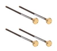 COHEALI Kit 4 piezas para reparación de encendedor con resorte y dedal, compatible con Zippo para uso diario y bricolaje en metal negro