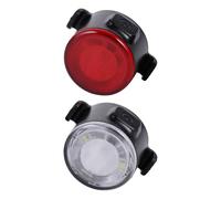 COHEALI Luz Bicicleta Delantera y Trasera USB Recargable, Juego de Luces LED Impermeables para Ciclismo, 6 Modos de Iluminación, Accesorios para Seguridad en Conducción Nocturna, Kit