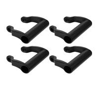 COHEALI Mango Auxiliar Angular M8 de Repuesto 4 Piezas para Amoladora Tipo 100, Accesorio Plástico Antideslizante Compatible para Esmeriladora y Pulidora Herramientas Eléctricas