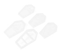 COHEALI Molde de Epoxi para Bricolaje Diseño Único de Ataúd de Halloween, Molde de Resina Plástico Resistente para Cajas de Almacenamiento y Joyería, Adecuado para Actividades DIY