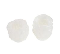 COHEALI Molde de Silicona para Velas 3d Diseño de Rosas, 2 Piezas, Reutilizable y Flexible, para Fabricación de Velas Artesanales y Jabones Caseros, Adecuado para Decoración del