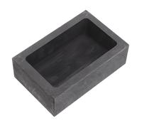 COHEALI Molde para de Fundición de Lingotes de Grafito de Alta Pureza Fundir y Refinar Metales como Plata Aluminio Cobre y Latón