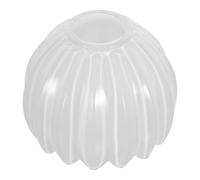 COHEALI Pantalla de Lámpara de Vidrio Blanco Forma de Tulipán, Cubierta de Sombra Ligera y Perfil Mini para Lámparas Colgantes y Decoración de Arañas