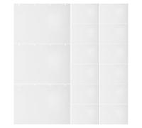 COHEALI Papel de Hojas Sueltas A4 Blanco de Papel, 4 Agujeros 40 Piezas Doble Cara, 40 Hojas, Recambio para Cuaderno, Scrapbooking y Journaling