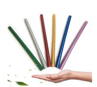 COHEALI Paquete de 72 Barras de Pegamento Termofusible con Purpurina para Manualidades Adhesivos para Arte Y Reparación