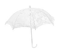 COHEALI Paraguas de Encaje para Boda y Fotografía Sombrilla de 165 Pulgadas Diseño Versátil y Mango Ergonómico para Fiestas de Té y Decoraciones Nupciales