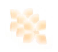 COHEALI Pegatinas Invisibles de Silicona Transparente 12 Parches en Forma de V para Corrección de Orejas para Soporte y Entrenamiento Auditivo , Color Beige