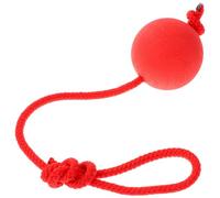 COHEALI Pelota Juguete Duradero de Goma Elástica Resistente a Mordeduras Color Aleatorio Cuerda para Entrenamiento de Perros y Cachorros para Juegos al Aire Libre