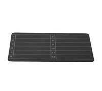 COHEALI Placa de Frases de Semillas de Acero Inoxidable para Almacenamiento Frío Diseño Portátil y Resistente Corrosión, Soporte para 24 Palabras en Monedero de Hardware