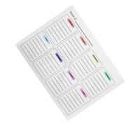 COHEALI Planificador Semanal Pizarra Blanca Extraíble Autoadhesiva 30X40 CM PVC Borrado en Seco para Pared Puerta y Refrigerador Pegatina Organizador de Tareas y Horarios Reutilizable