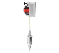 COHEALI Plomada Vertical Magnética de Acero Inoxidable Forma Cónica de 40mm para Construcción y Carpintería, Herramienta Práctica que Asegura Alineación Vertical Precisa