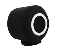 COHEALI Protector de Micrófono Antiviento de Esponja Negra Marco, Funda Insonorizada para Micrófono de Condensador C1, Reducción de Ruido para Grabación y Conferencia
