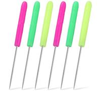 COHEALI Punzones de Costura 50 Piezas Mezcla Rosa Verde Amarillo, Herramienta Manual para Perforar Papel de Quilling y Patchwork, Accesorios para Máquina de Coser Portátil Color Aleatorio