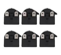 COHEALI Relé de Arranque Ptc para Compresor de Refrigerador 6 Piezas 22 Ohmios 3 Pines Accesorio para Protección Térmica Compatible Congeladores y Enfriadores de Vino