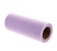 COHEALI Rollo de Tul para Falda DIY 6 Pulgadas X 25 Yardas Tela de Tul en Color Lila Claro para Decoración de Bodas Manualidades y Costura Material Duradero para Proyectos Creativos