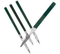 COHEALI Rotuladores de Línea Ajustable para Artistas, Set de 4 Plumas de Dibujo Artísticas en Verde, Bolígrafos Regla Práctica para Dibujo Lineal, Herramienta Portátil Adecuado