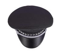COHEALI Sombrero de Ala Ancha para Guardias Práctico y Resistente Gorra Uniforme para Seguridad Cómodo y Lavable para Actuaciones y Uso Profesional