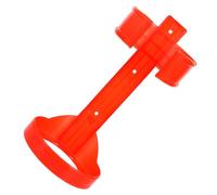 COHEALI Soporte para Extintor de Incendios Plástico Rojo de 1 Kg Colgador Resistente para Coche Soporte de Pared para Extintor Portátil Accesorio Seguro para Emergencias de Incendio
