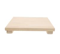 COHEALI Tabla de Arcilla para Cerámica 24x24x1.7 Cm Base de Madera Maciza Natural, Tablero de Absorción de Agua para Esculturas, Herramienta para Modelado y Secado de Manualidades