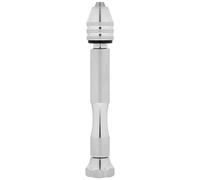COHEALI Taladro Manual para Brocas de 0.1-3.5mm de Aleación de Aluminio Cabezal Giratorio y Mandril sin Llave Herramienta Práctica para Perforar Plástico y Madera