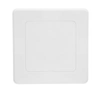 COHEALI Tapa para Registro de Acceso de Fontanería Adhesivo sin Perforación, Panel de Techo de Aluminio Blanco, Acabado Mate y Superficie Lisa para Espacios Terminados y Uso General