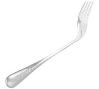 COHEALI Tenedor En Ángulo Para Diestros Tenedor De Autoalimentación Cubiertos En Ángulo De Acero Inoxidable Utensilio De Alimentación Para Comer Vajilla De Asistencia Para Pacientes De