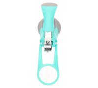 COHEALI Tijeras Cortaúñas con Lupa Ajustable para Personas Mayores y Bebés, Acero Inoxidable, Herramienta Portátil para Cortar Uñas, Lima Gruesa, Diseño Antideslizante, Cuidado de Uñas