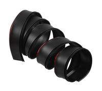 COHEALI Tira Protectora para Ventanas y Puertas Barrera de Agua Autoadhesiva de 2 Metros Ancho 43 CM Deflector Antilluvia Resistente para Protección contra Filtraciones y Goteo