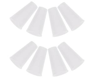 COHEALI Tiradores de Cordón Blancos Accesorios para Cortinas para Persianas de Plástico 15 Diámetro Interior de 2.5mm Fáciles de Combinar en Decoración del Hogar