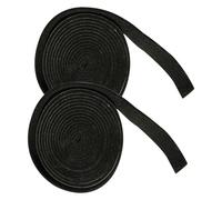 COHEALI Tiras de Fieltro Autoadhesivas Negras 2 CM X 1 M 2 Piezas Cinta de Sellado Resistente al Calor para Proteger Muebles Reducir Ruido y Evitar Arañazos Superficies Duras