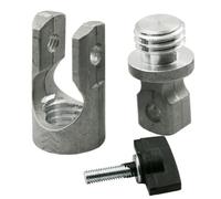 COHEALI Trípode de Aleación de Aluminio 2 Piezas Soporte para Nivel Rotatorio y Adaptador, Soporte Ajustable para Nivel Infrarrojo, Uso en Cámara y Fotografía