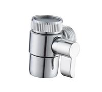 COHEALI Válvula Desviadora de Ducha Pulg Cobre con Mando Único para Grifo y Cabezal Adaptador Duradero y Recambio Práctico para Baño