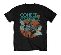 Coheed & Cambria - T-Shirt # L Black Unisex # Dragonfly