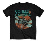Coheed & Cambria - T-Shirt # L Black Unisex # Dragonfly
