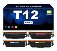 Coheritrix T12 Cartucho de tóner | Compatible impresoras para Canon imageCLASS X LBP1333C MF1333C i-SENSYS X C1333i C1333iF C1333P,4Color-1 pack