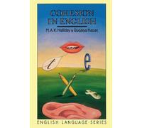 Cohesion in English (English Language Series)
