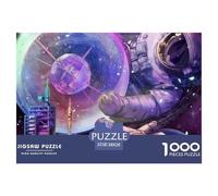 Cohete 1000 Piezas Rompecabezas para Adultos Universo Espacial Divertido, Desafiante y Estimulante Rompecabezas para Adultos - Descubre el Rompecabezas Juegos Educativos Rompecabezas38x26cm/1000pcs