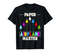 Cohete Avión de Papel Maestro Niños Camiseta